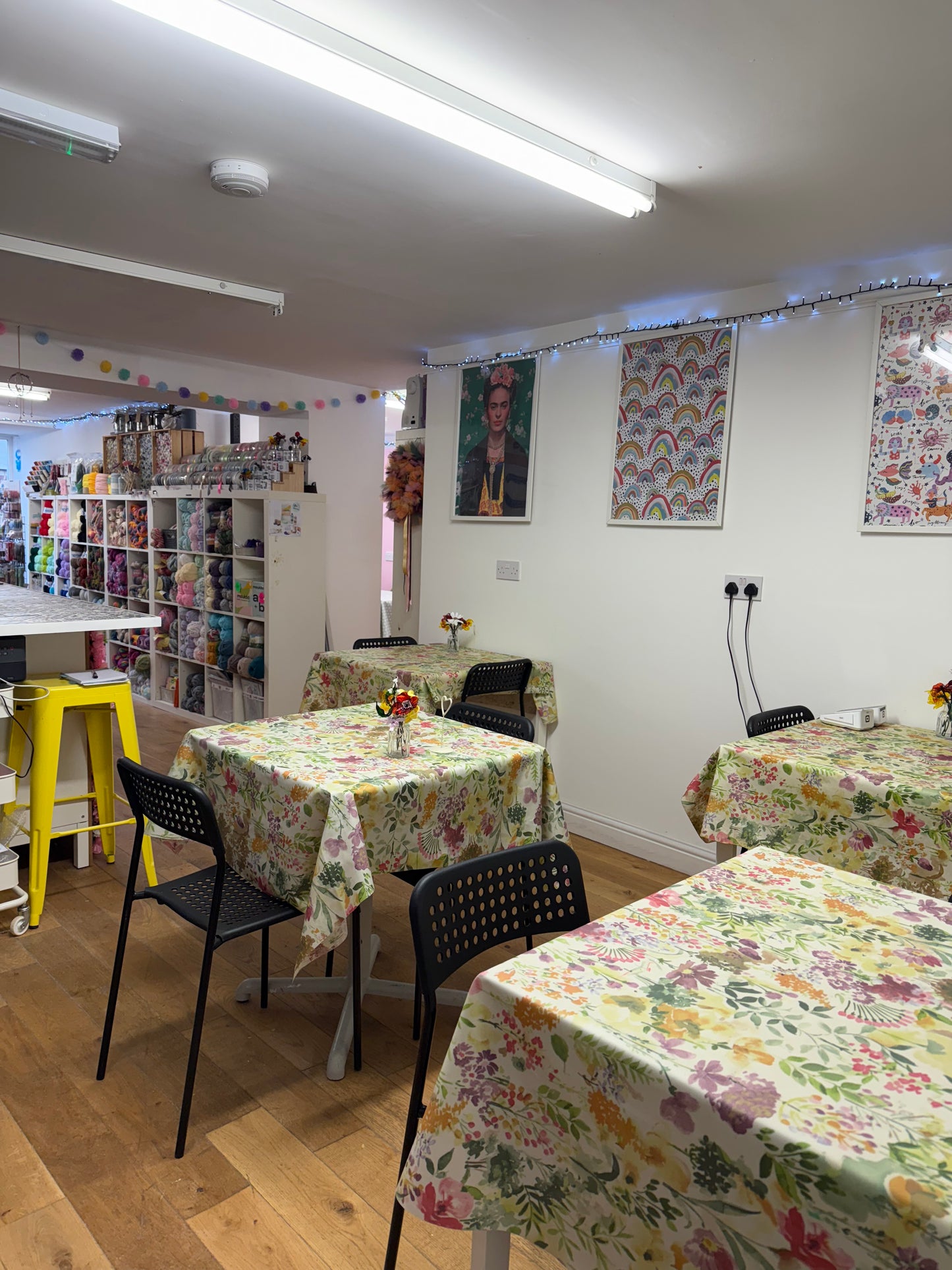 Craft Table Booking Page