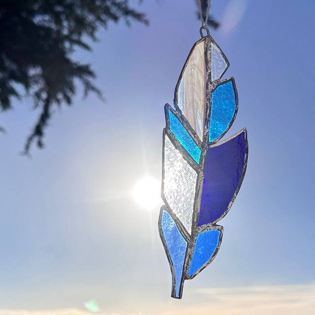 Stained Glass Feather Workshop l Tuesday 9th June 10am-12pm