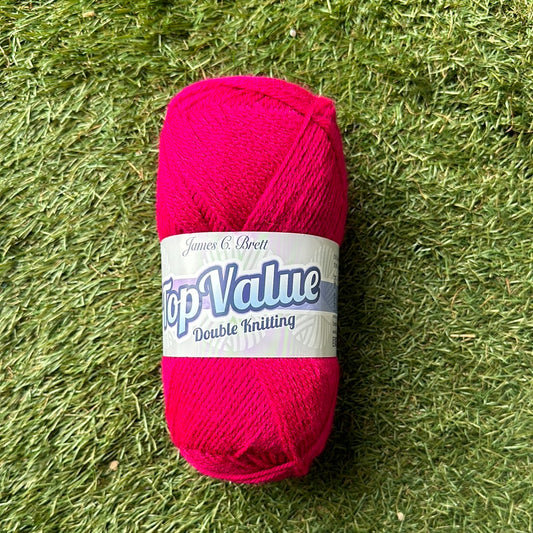 Top Value DK Hot Pink 8441