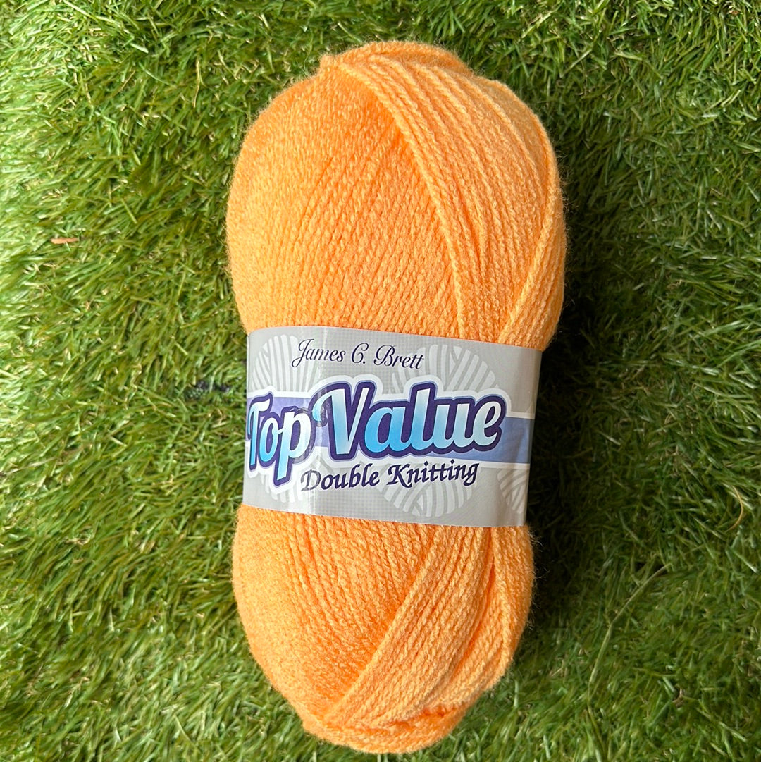 Top Value DK Sherbert Orange 8466