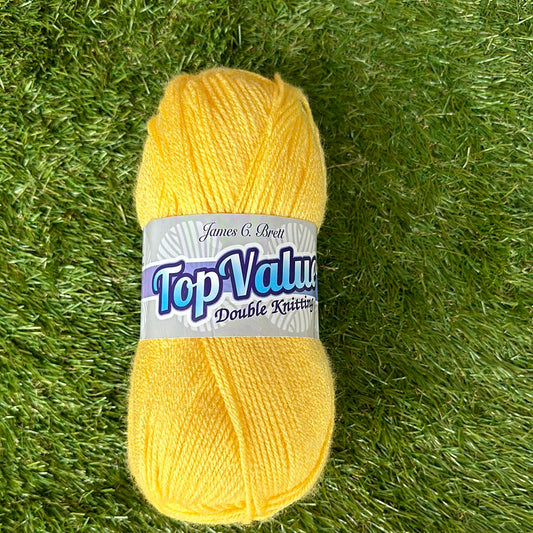 Top Value DK Lemon Yellow 8459
