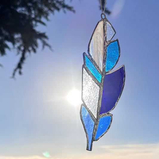 Stained Glass Feather Workshop l Friday 10th July 10am-12pm