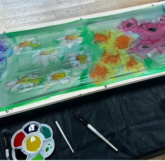 Silk Painting Workshop l  Friday 12th June 1-3pm